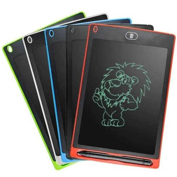 6.5-Inch Multi-Color LCD Writing Tablet | Premium Quality | Random Colors | Reusable Drawing & Note-Taking Tool for Kids