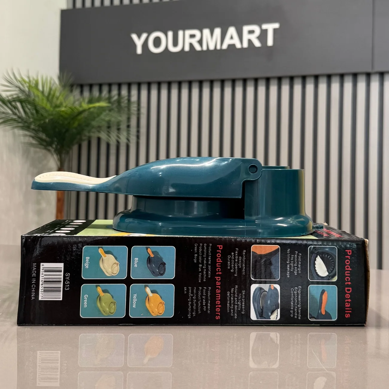 2-in-1 Dumpling & Samosa Maker | Mini Manual Tortilla & Dough Press | Random Colors