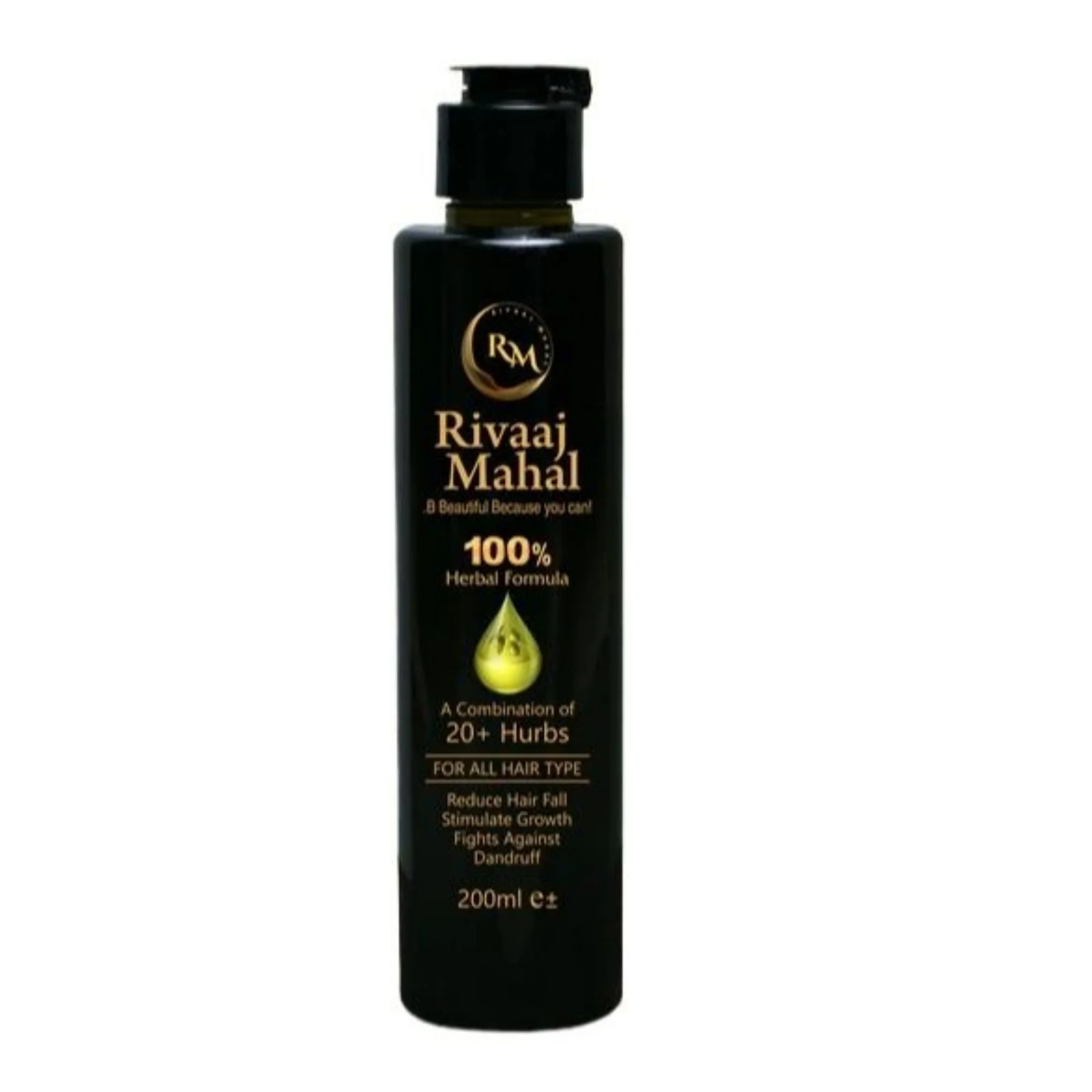 Rivaaj Mahal Herbal Hair Oil 100% | 20+ Herbs for Strong & Healthy Hair