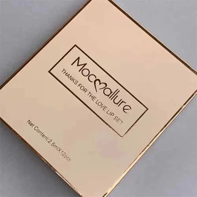 12 Pcs Mocallure Matte Liquid Lipstick Set | High-Pigment, Waterproof & Long-Lasting
