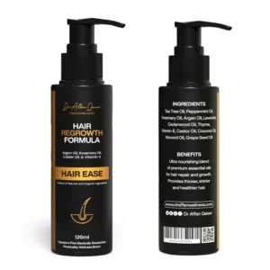 Ease Natural Hair Regrowth & Nourishment Oil | Strengthens Roots & Reduces Hair Fall (120ml)