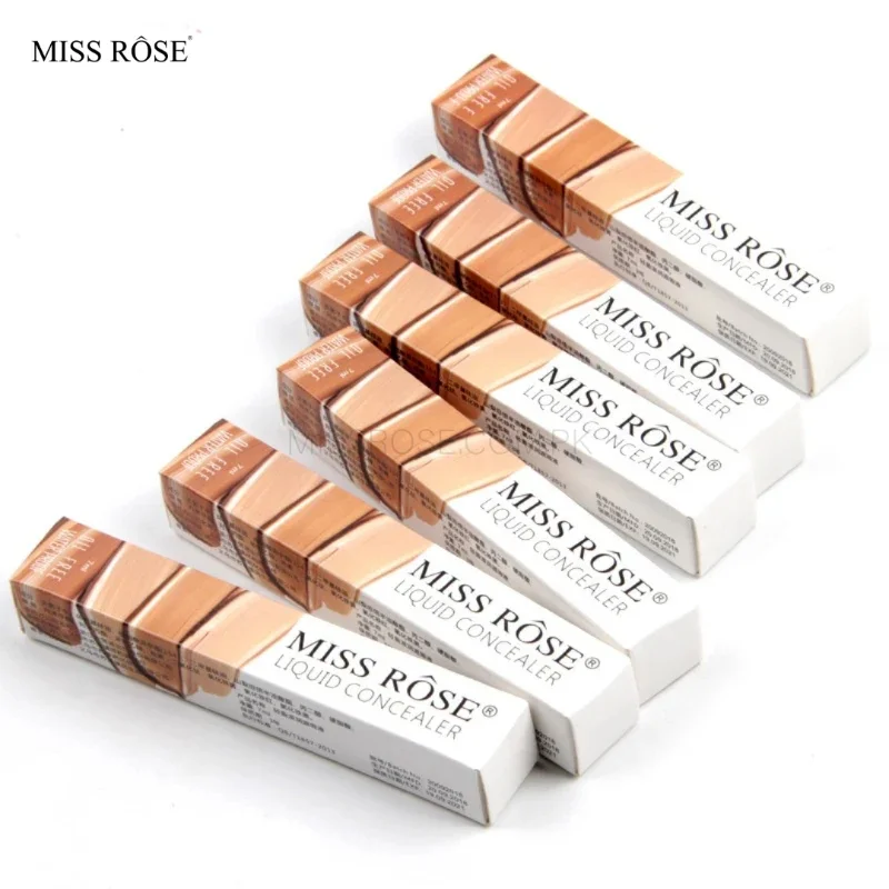 MISS ROSE Liquid Concealer | Ivory 6 | Waterproof High-Coverage Formula (5ml)