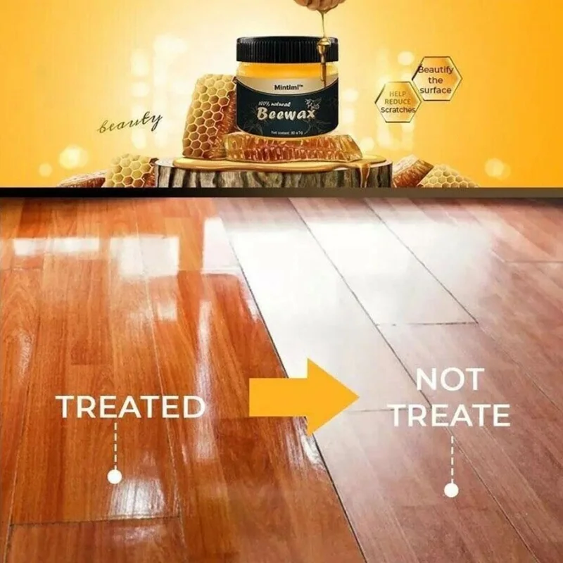 Wood Seasoning Beeswax Polish | Complete Furniture Care & Natural Shine
