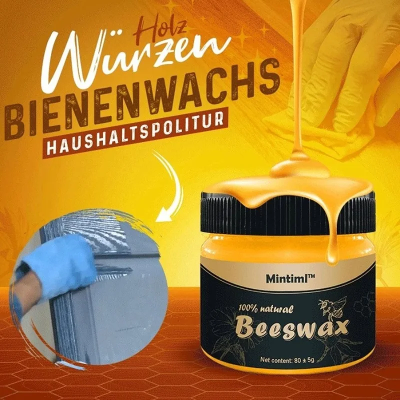 Wood Seasoning Beeswax Polish | Complete Furniture Care & Natural Shine