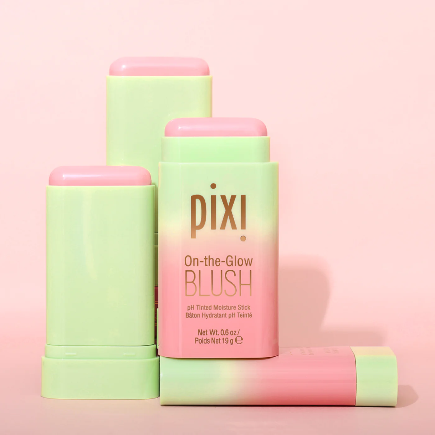 Pixi On-the-Glow Blush CheekTone Multi-Use pH Reactive Balm for Cheeks and Lips