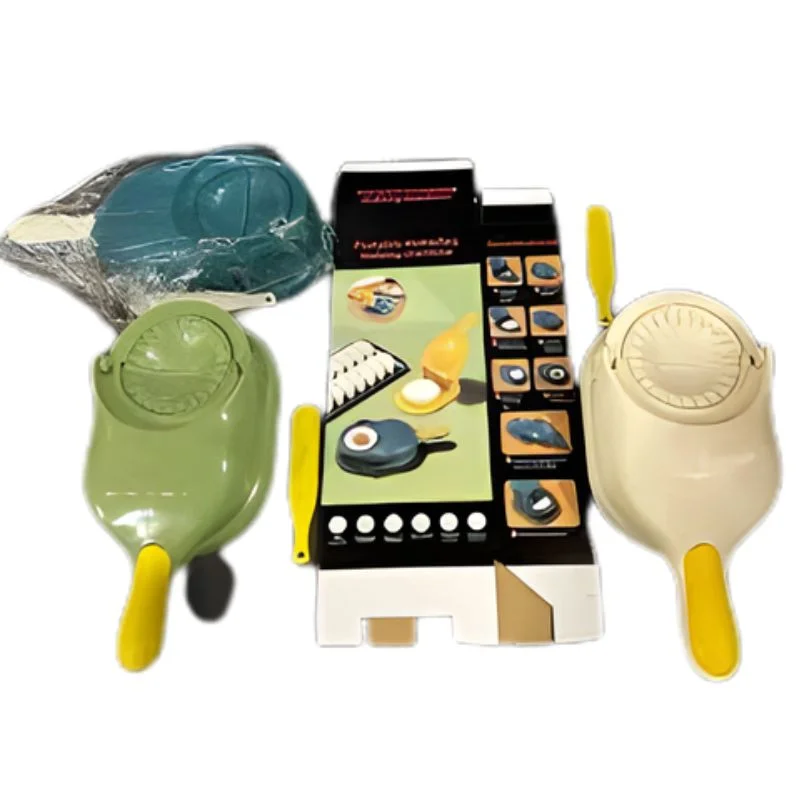2-in-1 Dumpling & Samosa Maker | Mini Manual Tortilla & Dough Press | Random Colors