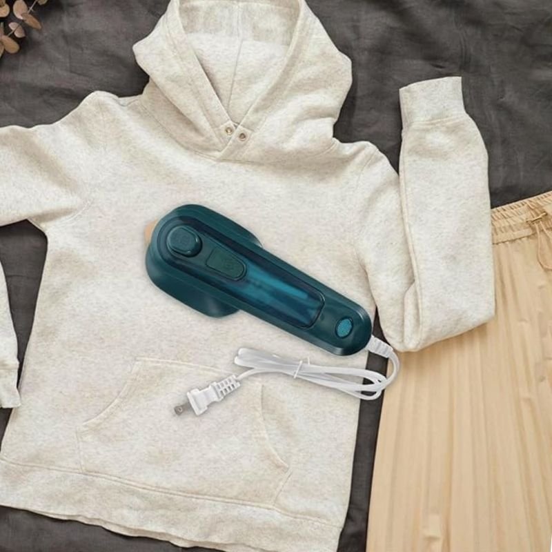Portable Mini Steam Iron | Handheld Garment Steamer Wrinkle Remover Travel-Friendly