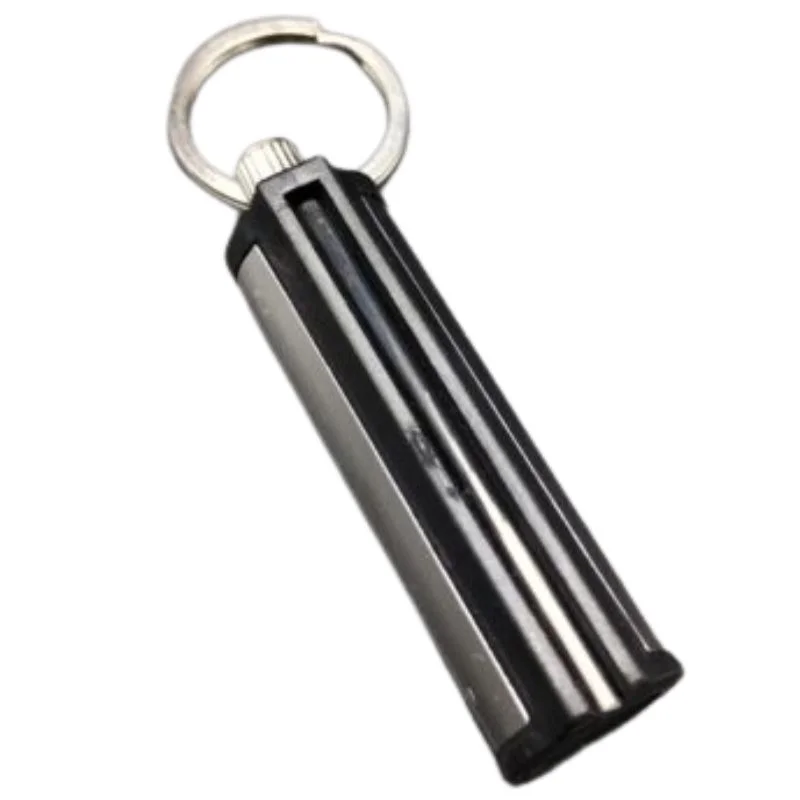 Permanent Match Striker Flint Stone Lighter with Keychain | Waterproof Survival Matchstick for Smoking & Outdoor Use