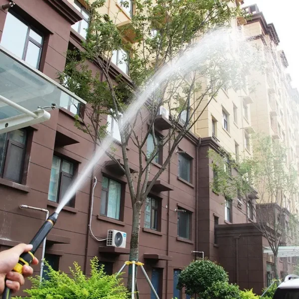 Metal High-Pressure Adjustable Nozzle Water Spray Gun | Heavy-Duty Brass Hose Sprayer for Cleaning & Watering