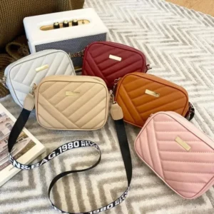 Multicolor Leather Handbag for Girls & Women | Stylish Shoulder & Crossbody Bag | Daily Use & Gift
