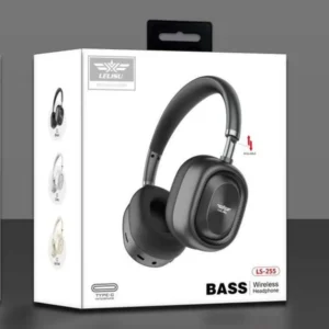Lelisu LS-255 Bass Wireless Headphones | Bluetooth Over-Ear Headset with Type-C Interface